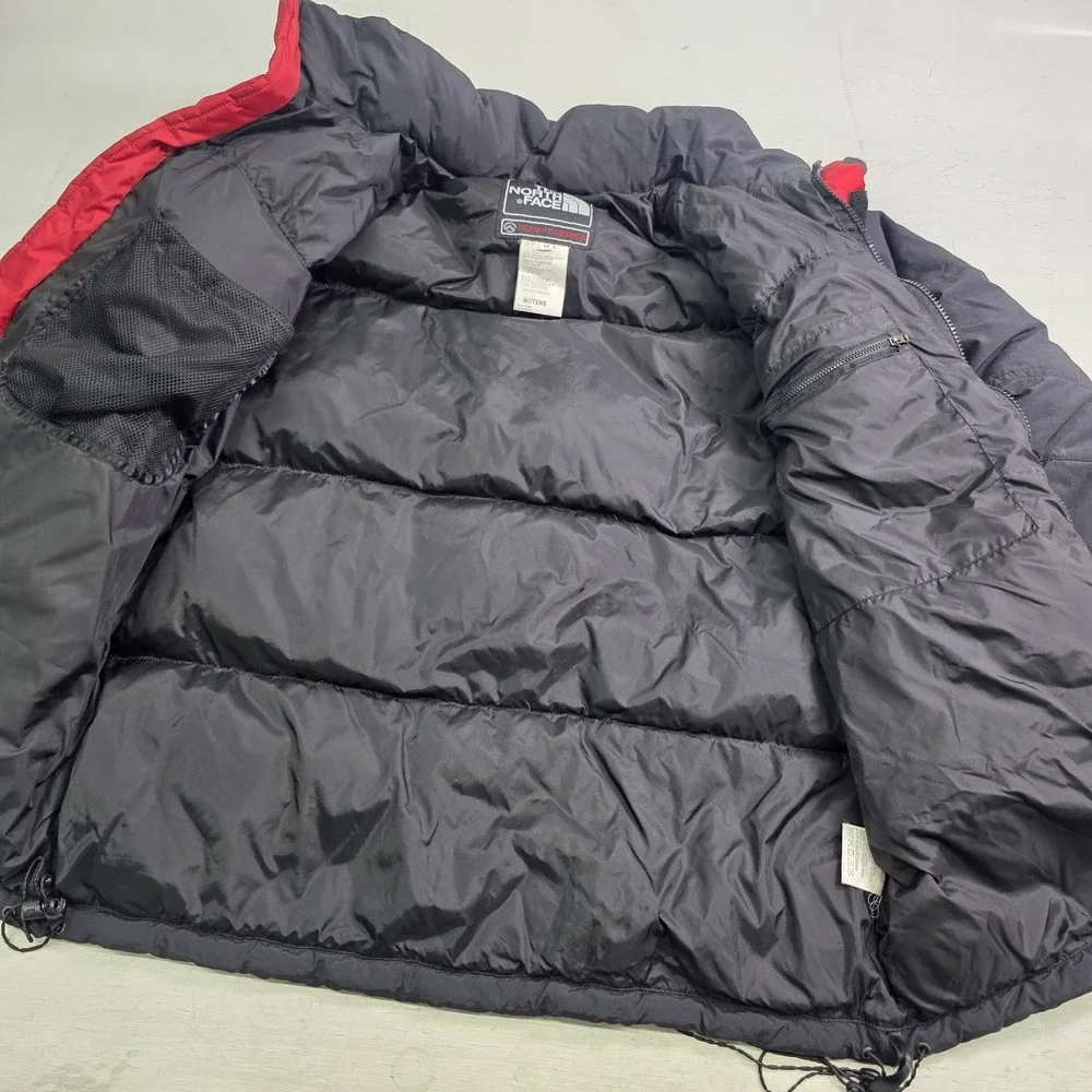North Face Summit Series Gore-Tex XCRDown Puffer Jacket Mens M Red Black Vtg‎
